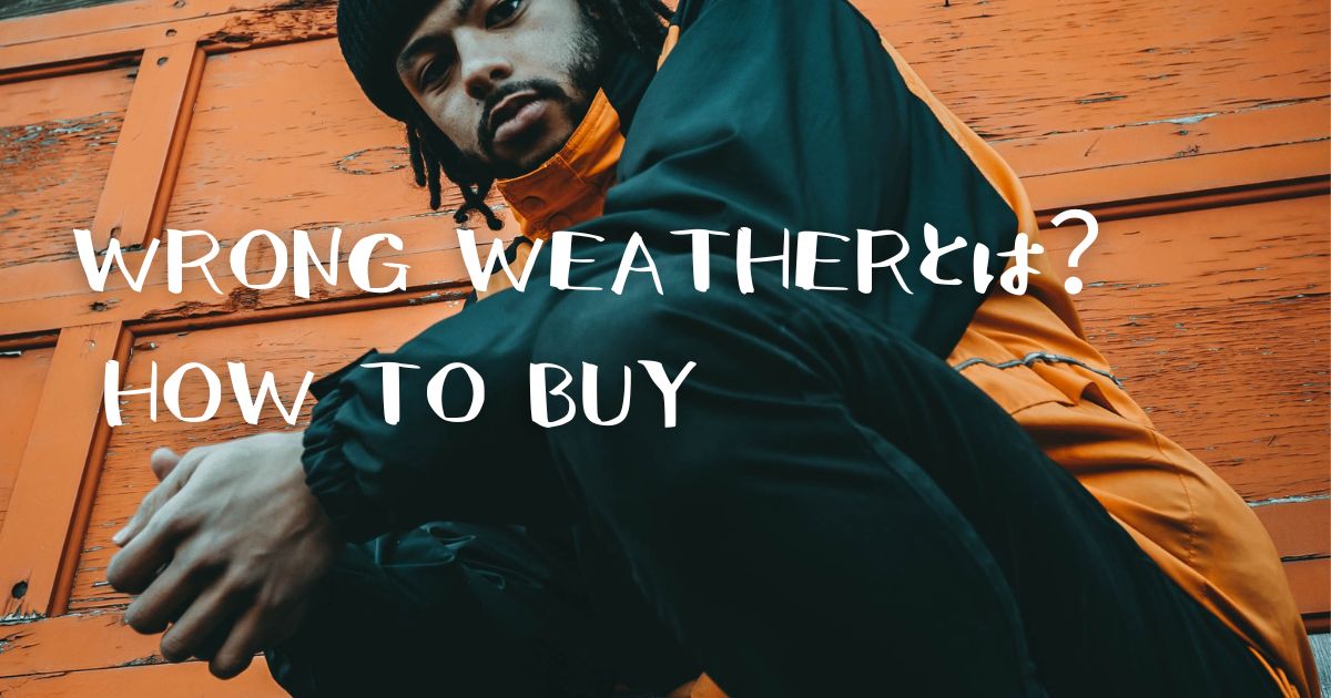 wrong weather 購入方法